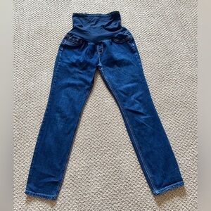 Indigo Blue maternity jeans, full panel